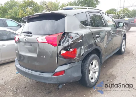 2013 Toyota Rav4 Xle из США, поврежденный, VIN JTMWFREV5D5008122